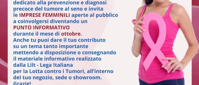 Il Gruppo Donne Impresa di Confartigianato Polesine aderisce alla campagna di prevenzione della Lilt