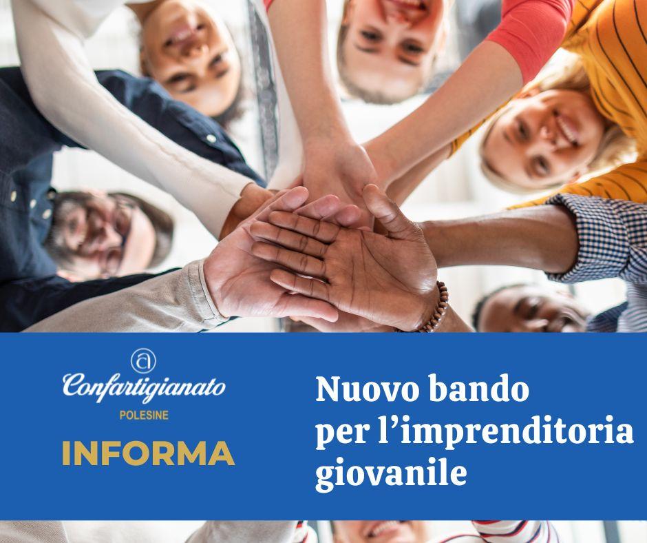 Bando per l'imprenditoria giovanile