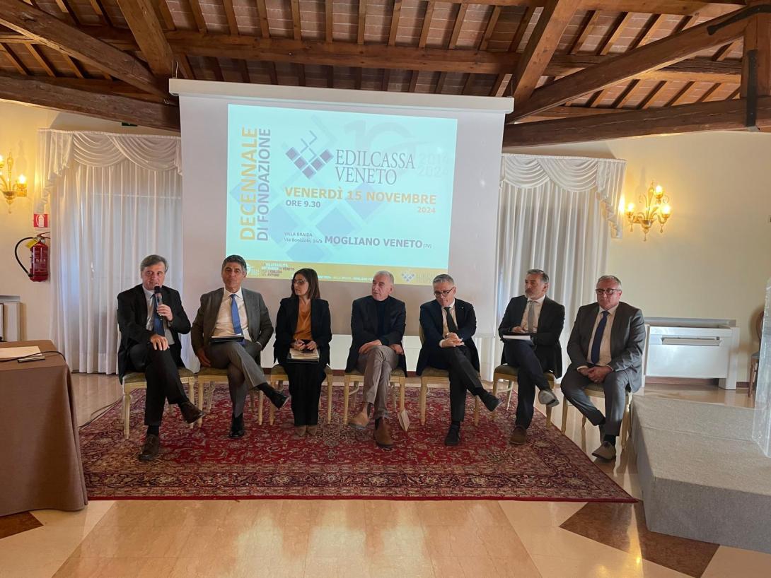 Celebrato il decennale di Edilcassa Veneto