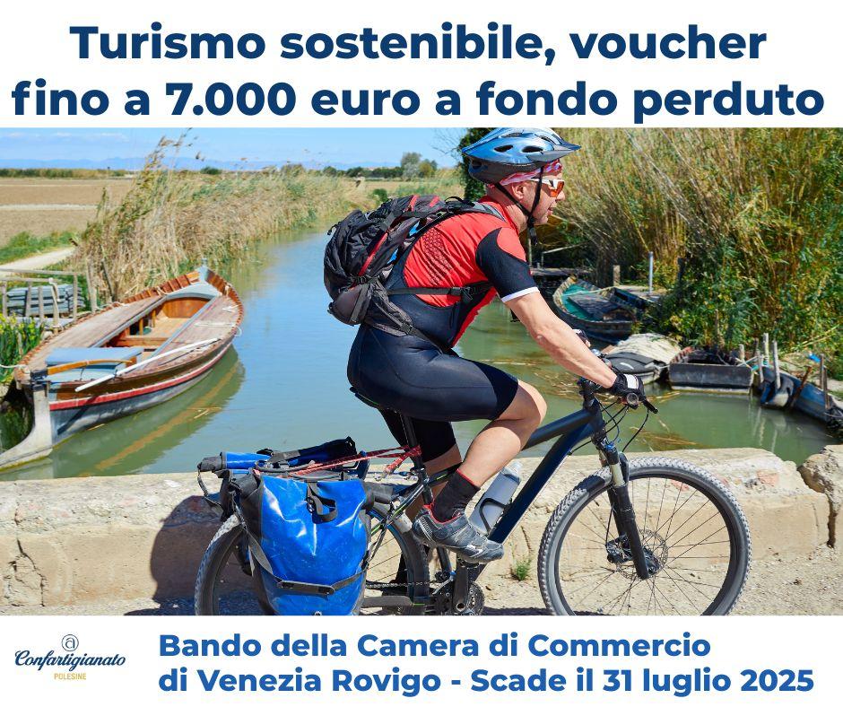 Turismo, voucher sostenibilità