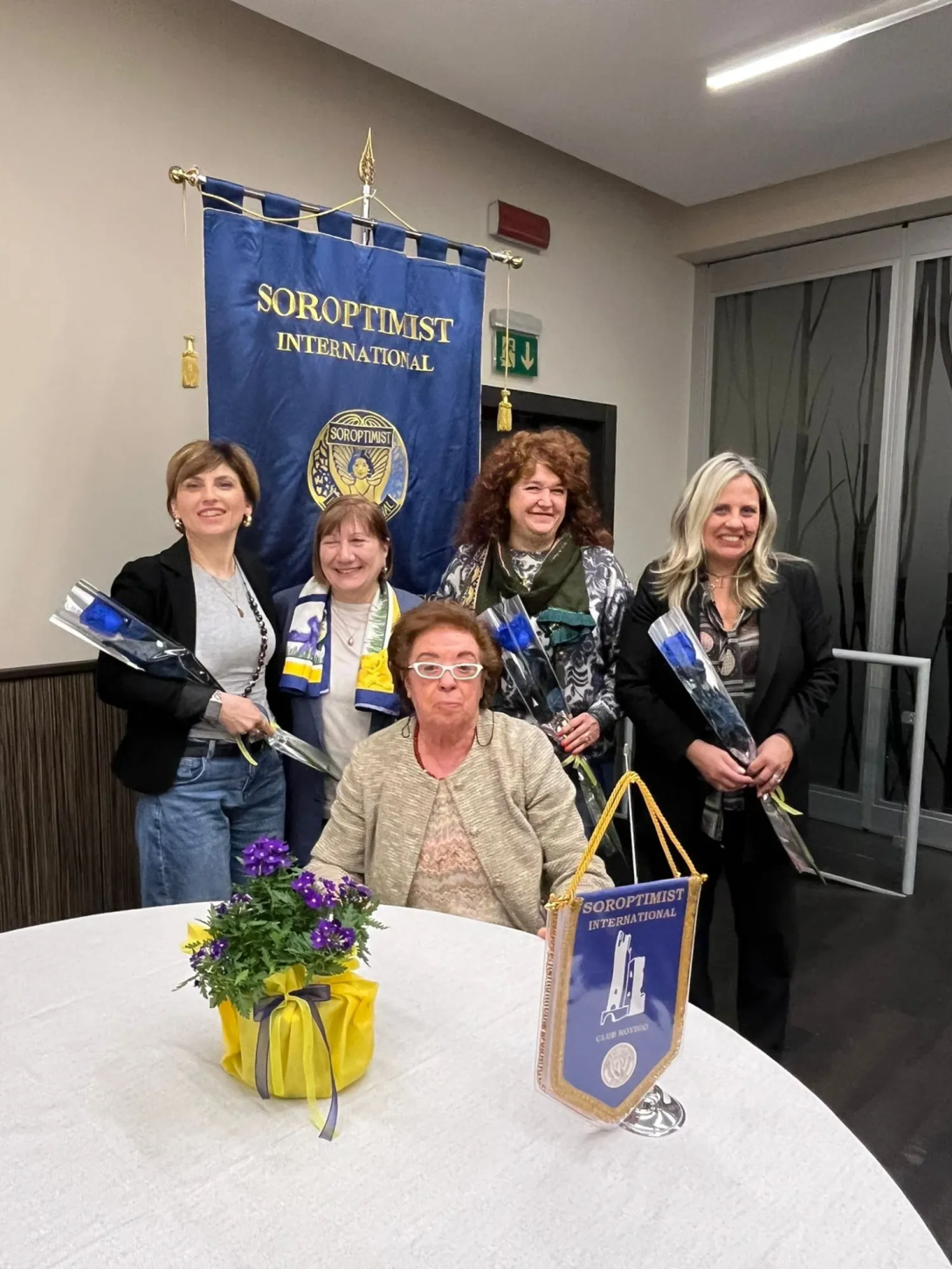 onfartigianato Polesine con la presidente Provinciale del settore Benessere Tiziana Chiorboli e il Direttore Maura Goffo