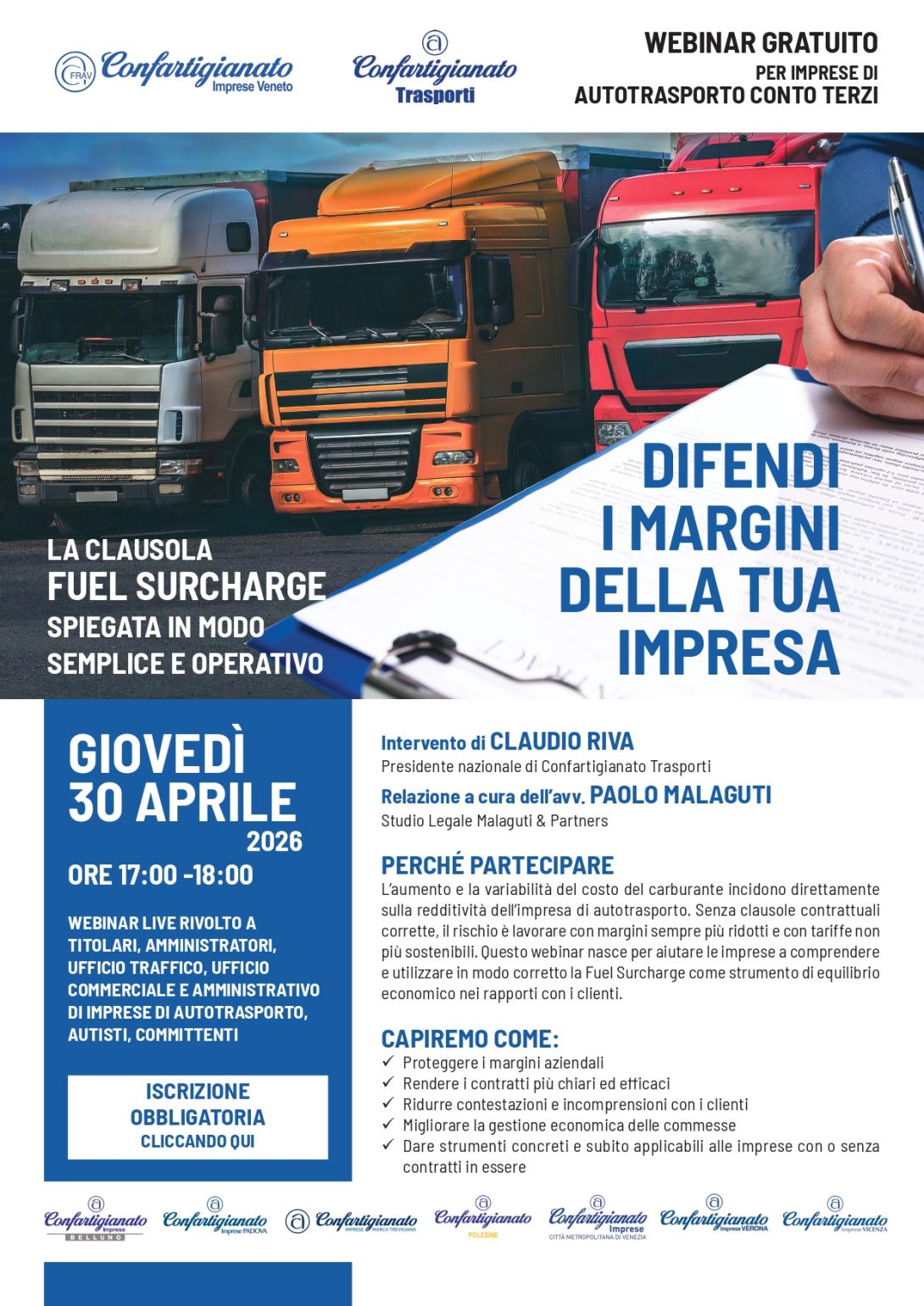 La clausola fuel surcharge spiegata in modo semplice e operativo