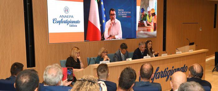 EDILIZIA – Il Ministro Salvini a Confartigianato: “Assoluta attenzione alle proposte delle piccole imprese dell’edilizia”