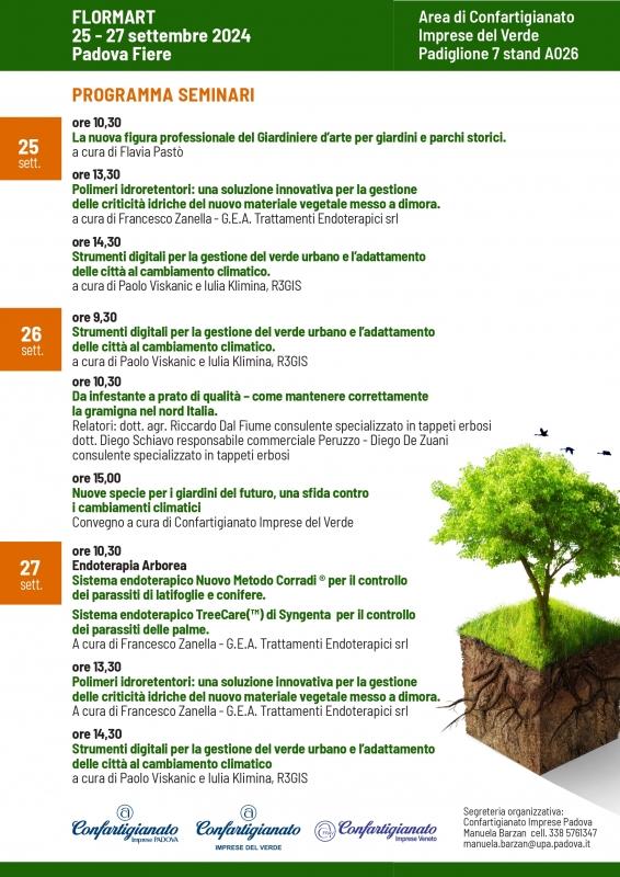 FLORMART 2024: CONFARTIGIANATO PRESENTE AL SALONE INTERNAZIONALE DEL FLOROVIVAISMO_ PADIGLIONE 7 stand A026