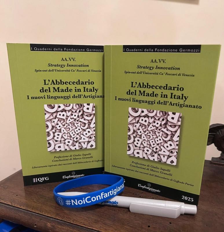 L’ABBECEDARIO DEL MADE IN ITALY Un viaggio attraverso le parole che definiscono l’essenza dell’artigianato italiano contemporaneo