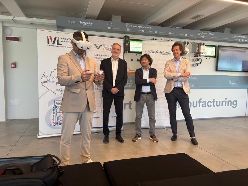 SICUREZZA IN EDILIZIA: IN VENETO ARRIVA LA FORMAZIONE IMMERSIVA CON VISORI VR
